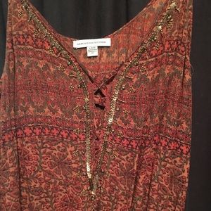 Perfect festival/Boho beaded jumpsuit!